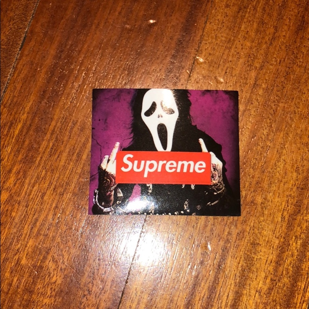 Supreme Scream Sticker